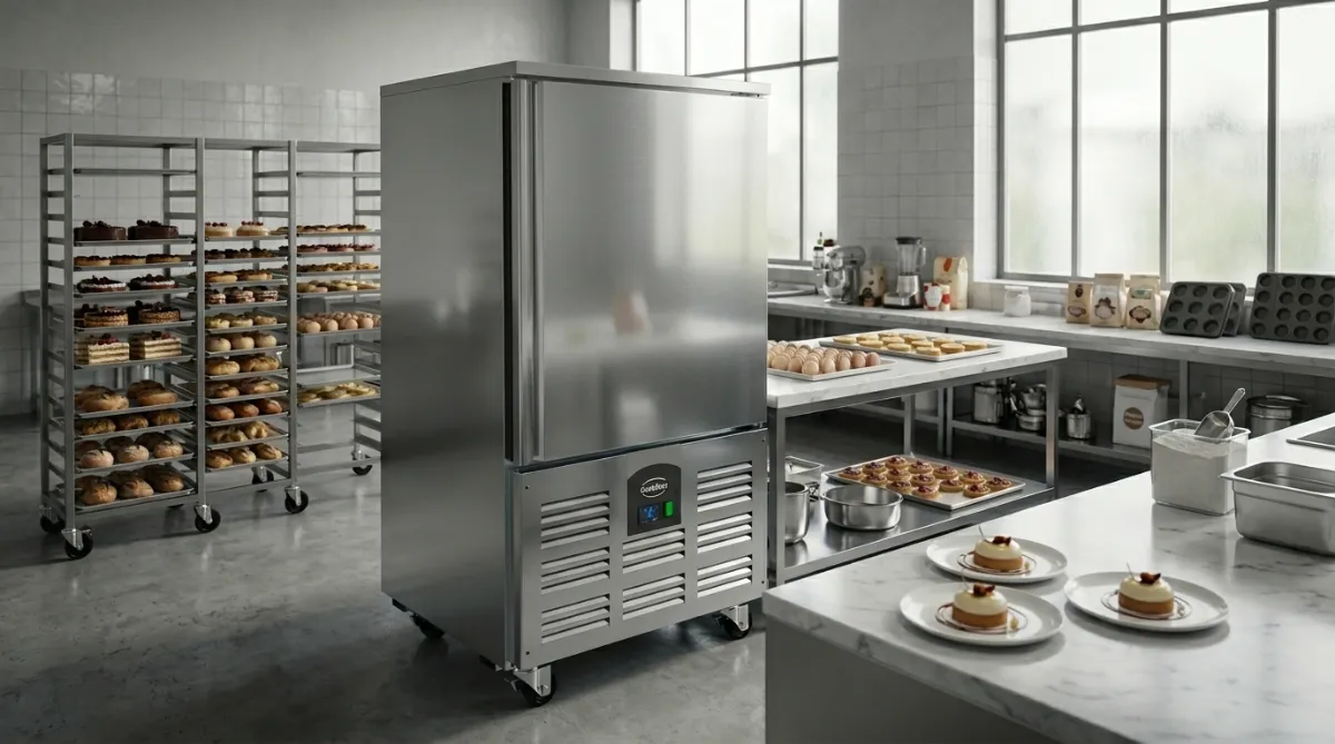 Home 1 Blast chiller in a professional kitchen