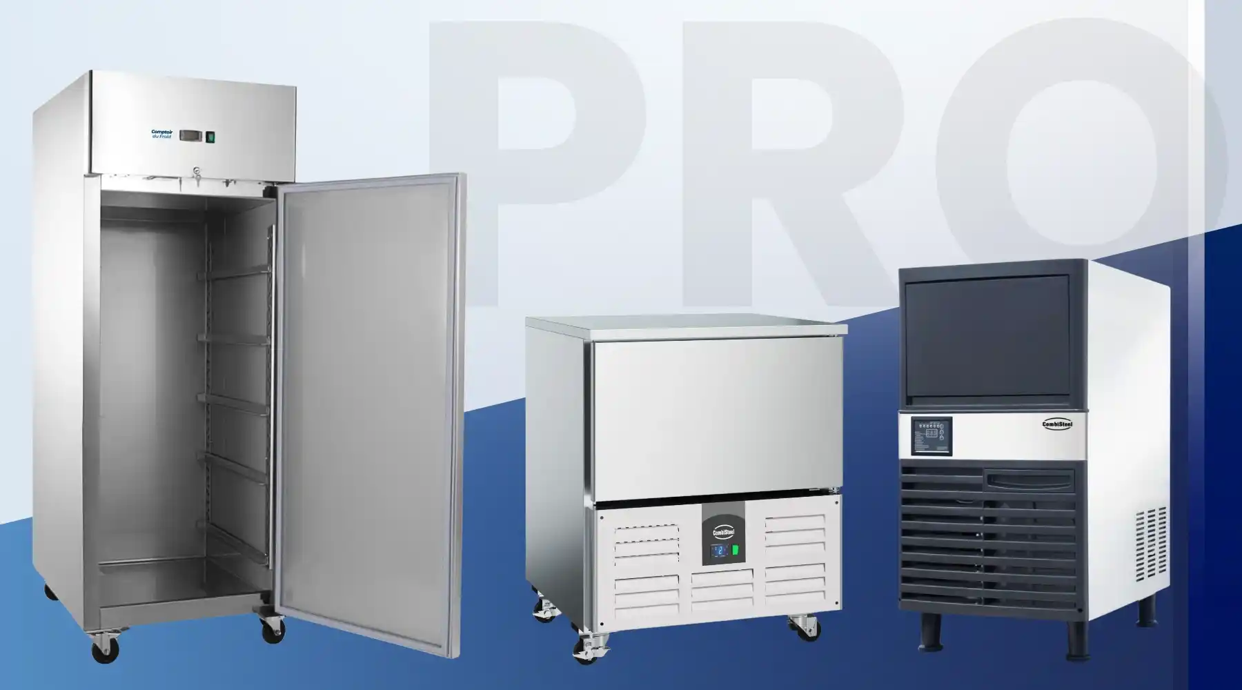 Home 1 Professional refrigerated cabinet, blast chiller and ice maker